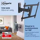 Vogel's COMFORT TVM 3425 | Draai- en kantelbare tv-beugel| 32-65 4